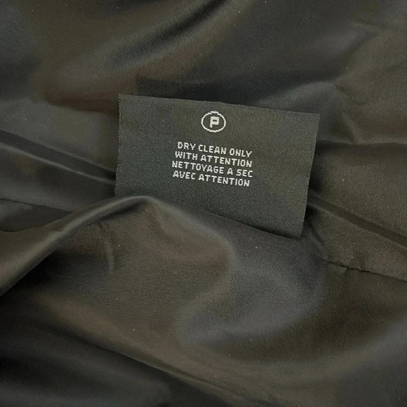 NWOT Black Moto Jacket Stretch Faux Leather Lined, Size M - Picture 13 of 14